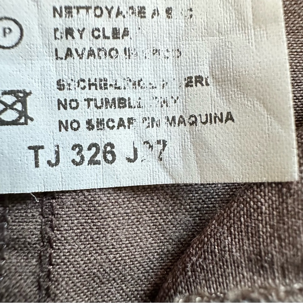 Vintage Plein Sud Rare Asymmetrical Multi Fabric & Texture Brown Skirt F40 /8 US - Picture 10 of 16